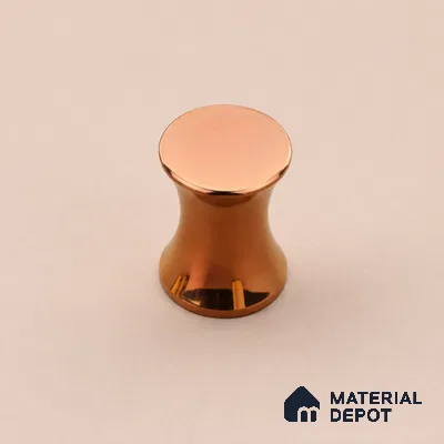 Ottr Stainless Steel Knob HA 00242 B PVD Rose Gold Finish - Standard | 2 Years Warranty