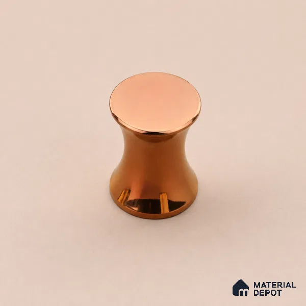 Ottr Stainless Steel Knob HA 00242 B PVD Rose Gold Finish - Standard | 2 Years Warranty