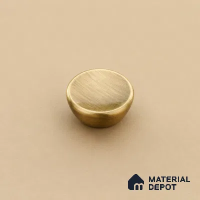 Ottr Stainless Steel Knob HA 00243 D Antique Brass Finish - Standard | 2 Years Warranty