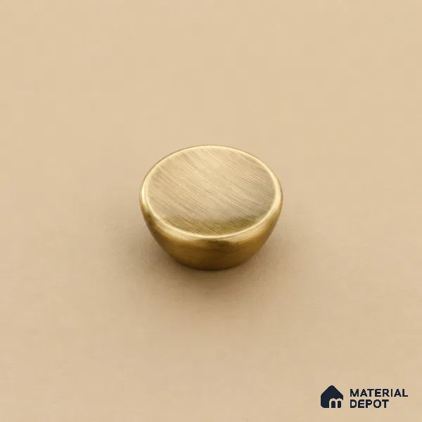 Ottr Stainless Steel Knob HA 00243 D Antique Brass Finish - Standard | 2 Years Warranty