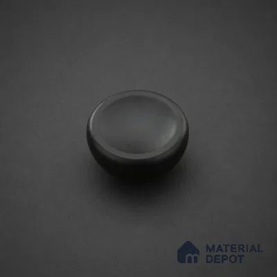 Ottr Stainless Steel Knob HA 00243 C Black Finish - Standard | 2 Years Warranty