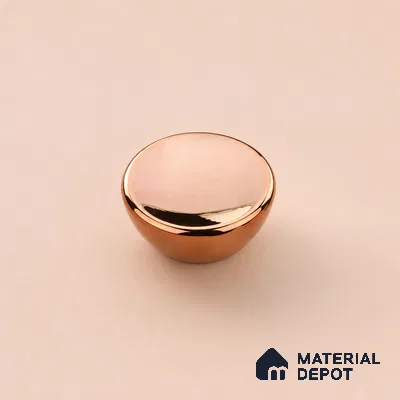 Ottr Stainless Steel Knob HA 00243 B PVD Rose Gold Finish - Standard | 2 Years Warranty