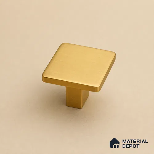 Ottr Stainless Steel Knob HA 00244 C Antique Brass Finish - Small | 2 Years Warranty