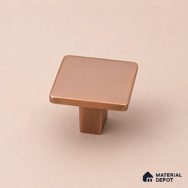 Ottr Stainless Steel Knob HA 00244 Rose Gold Finish - Small | 2 Years Warranty