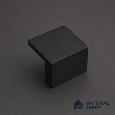 Ottr Stainless Steel Knob HA 00245 B Black Finish - Standard | 2 Years Warranty