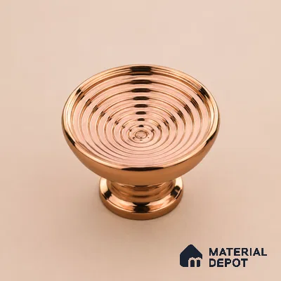 Ottr Stainless Steel Knob HA 00246 B PVD Rose Gold Finish - Standard | 2 Years Warranty