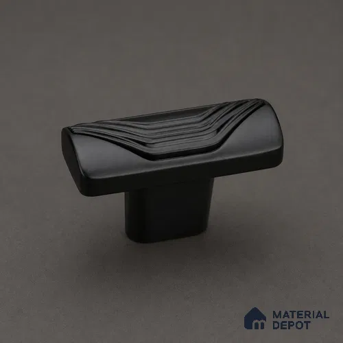 Ottr Zinc Knob HA 00250 D Black Dual Tone Finish - Standard | 2 Years Warranty