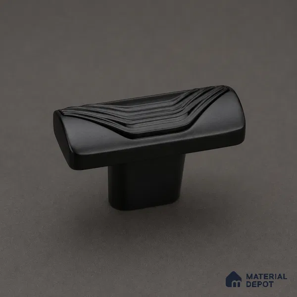 Ottr Zinc Knob HA 00250 D Black Dual Tone Finish - Standard | 2 Years Warranty
