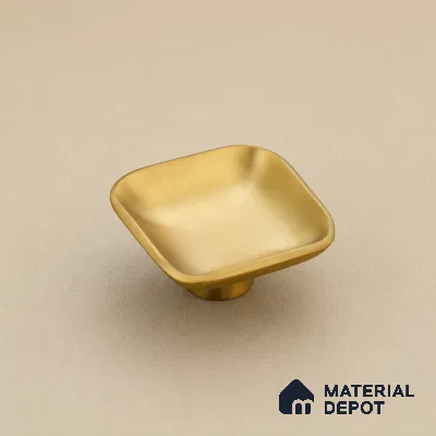 Ottr Stainless Steel Knob HA 00251 B PVD Gold Matte Finish - Standard | 2 Years Warranty