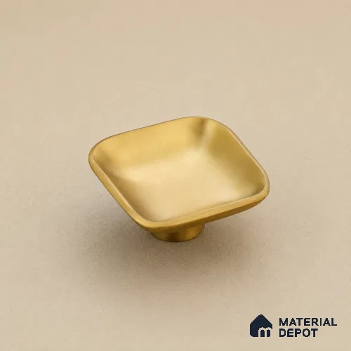 Ottr Stainless Steel Knob HA 00251 B PVD Gold Matte Finish - Standard | 2 Years Warranty
