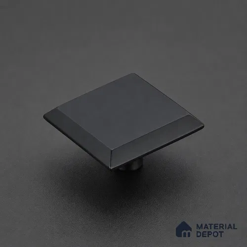 Ottr Stainless Steel Knob HA 00252 D Black Finish - Standard | 2 Years Warranty