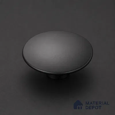 Ottr Stainless Steel Knob HA 00253 L Black Finish - 3in | 2 Years Warranty