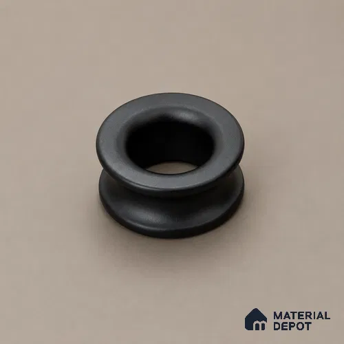 Ottr Stainless Steel Knob HA 00254 D Black Finish - Standard | 2 Years Warranty