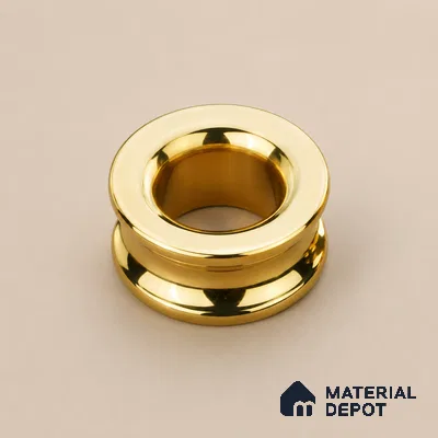 Ottr Stainless Steel Knob HA 00254 B PVD Gold Finish - Standard | 2 Years Warranty