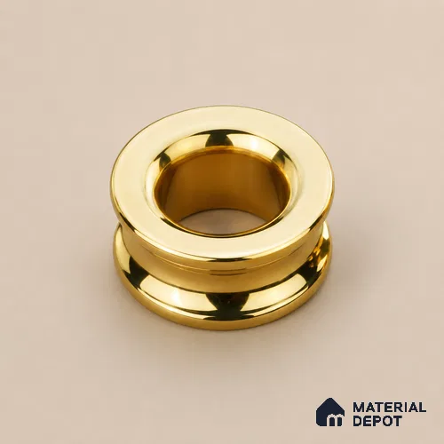Ottr Stainless Steel Knob HA 00254 B PVD Gold Finish - Standard | 2 Years Warranty