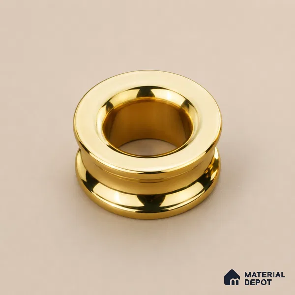 Ottr Stainless Steel Knob HA 00254 B PVD Gold Finish - Standard | 2 Years Warranty