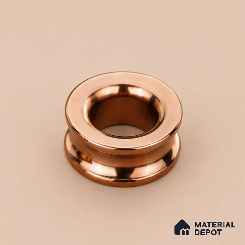 Ottr Stainless Steel Knob HA 00254 PVD Rose Gold Finish - Standard | 2 Years Warranty