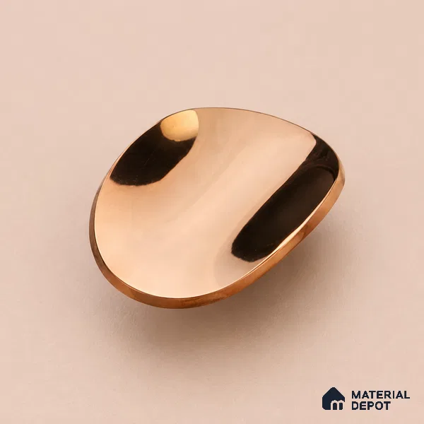 Ottr Stainless Steel Knob HA 00255 PVD Rose Gold Finish - Standard | 2 Years Warranty