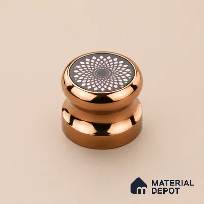 Ottr Stainless Steel Knob HA 00259 PVD Rose Gold Finish - Standard | 2 Years Warranty