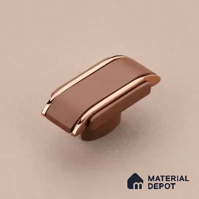 Ottr Zinc Knob HA 00261 D Bronze Rose Gold Finish - Standard | 2 Years Warranty