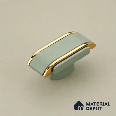 Ottr Zinc Knob HA 00261 Green Gold Finish - Standard | 2 Years Warranty