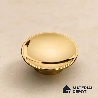 Ottr Zinc Main Door Handle HA 00282 B PVD Gold Finish - Big | 2 Years Warranty