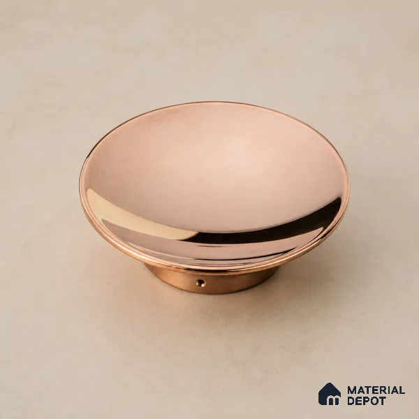 Ottr Zinc Main Door Handle HA 00282 C PVD Rose Gold Finish - Small | 2 Years Warranty