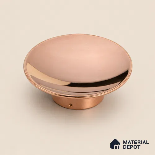 Ottr Stainless Steel Main Door Handle HA 00290 E PVD Rose Gold Finish - 4in | 2 Years Warranty