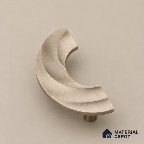 Ottr Aluminium Main Door Handle HA 00294 C Stainless Steel Finish - 75x150mm | 2 Years Warranty