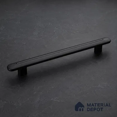 Ottr Zinc Main Door Handle HA 00262 C Black Dual Tone Finish - 400mm | 2 Years Warranty
