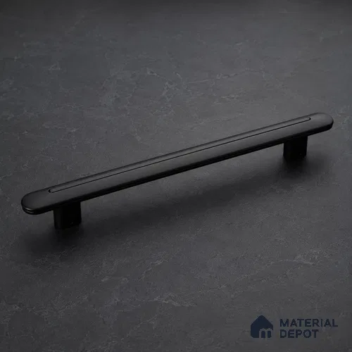 Ottr Zinc Main Door Handle HA 00262 C Black Dual Tone Finish - 400mm | 2 Years Warranty