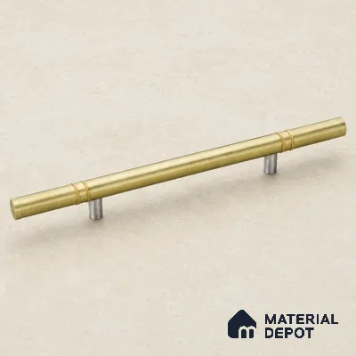 Ottr Stainless Steel Main Door Handle HA 00264 J Antique Brass PVD Gold Finish - 450mm | 2 Years Warranty