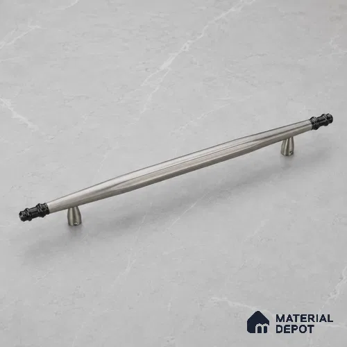 Ottr Stainless Steel Main Door Handle HA 00266 D PVD Gunmetal Black Black Finish - 300mm | 2 Years Warranty