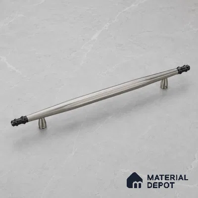 Ottr Stainless Steel Main Door Handle HA 00266 E PVD Gunmetal Black Black Finish - 450mm | 2 Years Warranty