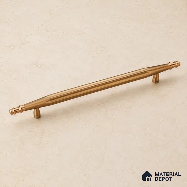 Ottr Stainless Steel Main Door Handle HA 00266 B PVD Rose Gold Dual Tone Finish - 450mm | 2 Years Warranty