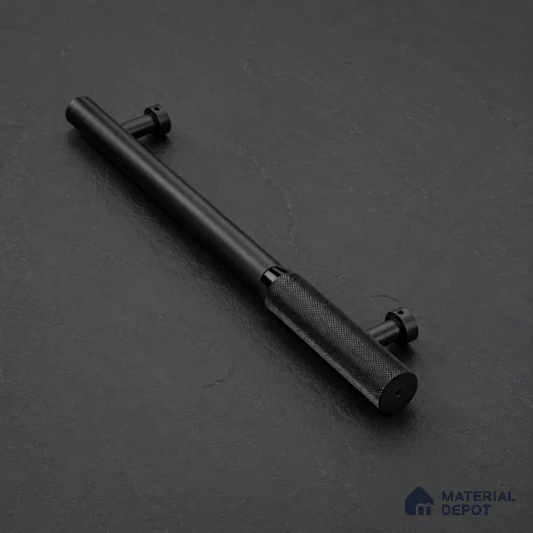 Ottr Aluminium Main Door Handle HA 00267 D Black PVD Black Finish - 900mm | 2 Years Warranty