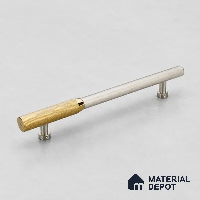 Ottr Aluminium Main Door Handle HA 00267 L Stainless Steel PVD Gold Finish - 450mm | 2 Years Warranty
