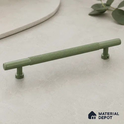 Ottr Aluminium Main Door Handle HA 00268 Q Green Finish - 450mm | 2 Years Warranty
