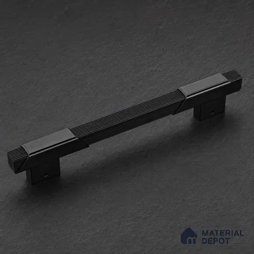 Ottr Aluminium Main Door Handle HA 00271 J Black PVD Black Finish - 1200mm | 2 Years Warranty