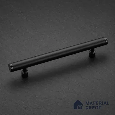 Ottr Aluminium Main Door Handle HA 00272 C Black Dual Tone Finish - 600mm | 2 Years Warranty
