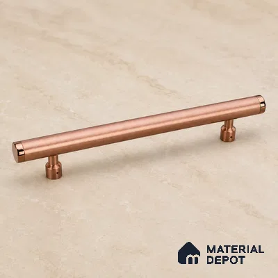 Ottr Aluminium Main Door Handle HA 00272 F Rose Gold Dual Tone Finish - 300mm | 2 Years Warranty