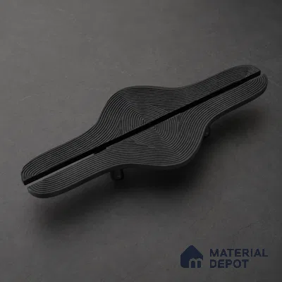 Ottr Aluminium Main Door Handle HA 00273 C Black Finish - 250mm | 2 Years Warranty