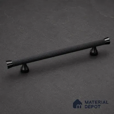 Ottr Aluminium Main Door Handle HA 00274 G Black Dual Tone Finish - 450mm | 2 Years Warranty