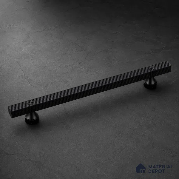 Ottr Aluminium Main Door Handle HA 00275 I Black Finish - 900mm | 2 Years Warranty