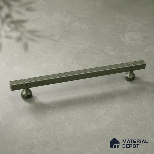 Ottr Aluminium Main Door Handle HA 00275 B Green Finish - 450mm | 2 Years Warranty