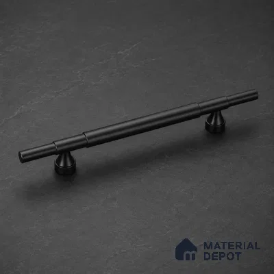 Ottr Aluminium Main Door Handle HA 00276 I Black Finish - 300mm | 2 Years Warranty