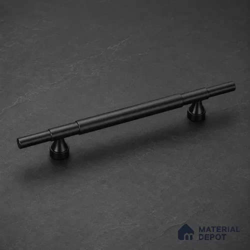 Ottr Aluminium Main Door Handle HA 00276 I Black Finish - 300mm | 2 Years Warranty