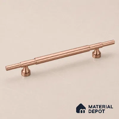 Ottr Aluminium Main Door Handle HA 00276 E Rose Gold Finish - 300mm | 2 Years Warranty