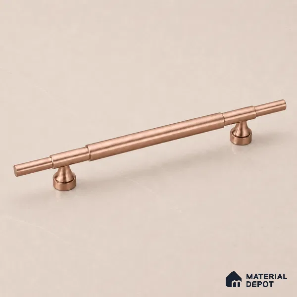 Ottr Aluminium Main Door Handle HA 00276 H Rose Gold Finish - 900mm | 2 Years Warranty