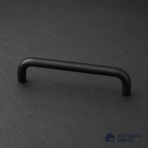 Ottr Stainless Steel Main Door Handle HA 00278 Q Black Finish - 200mm | 2 Years Warranty